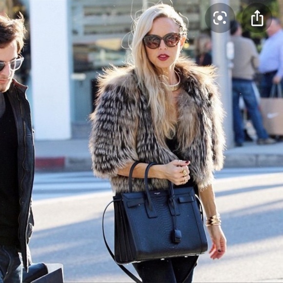 RARE Saint Laurent Sac De Jour Small Black Python Bag - Picture 2 of 11